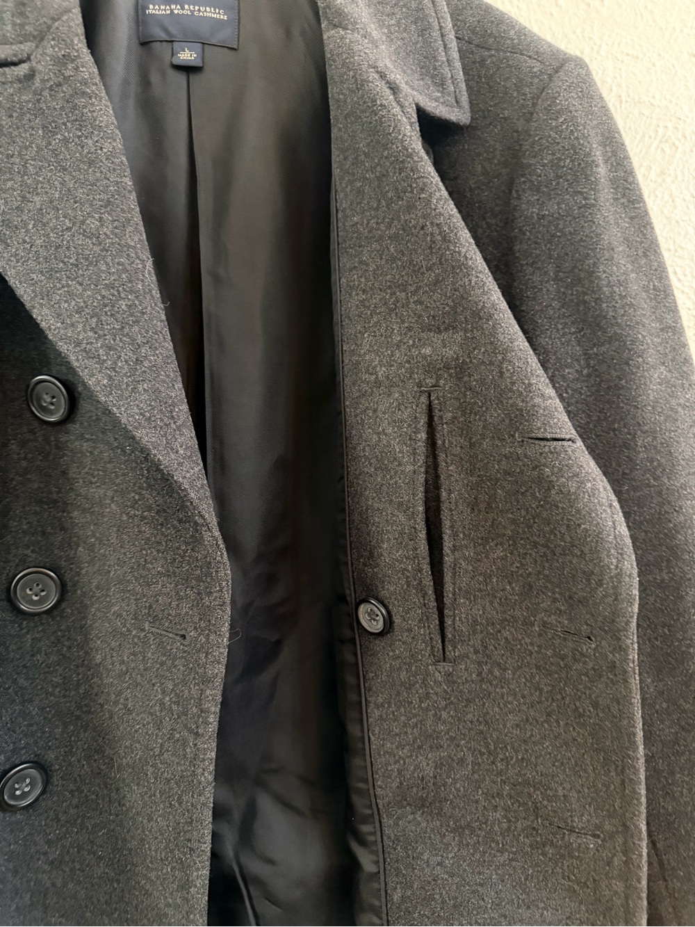 Banana Republic Italian wool cashmere jacket - Picture 5 of 9